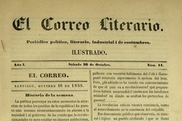 El correo literario: año 1, nº 14, 16 de octubre de 1858