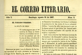 El Correo Literario: año 1, nº 2, 31 de agosto de 1867