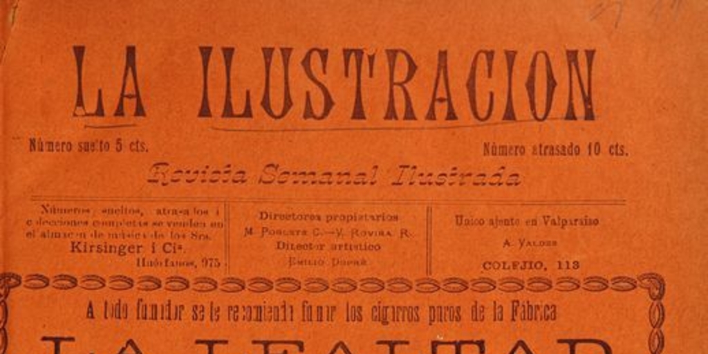 La Ilustración: año 1, n° 1-37, 1899