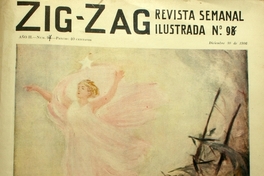 "El año que nace y el año que muere", composición para la portada de Zig-Zag