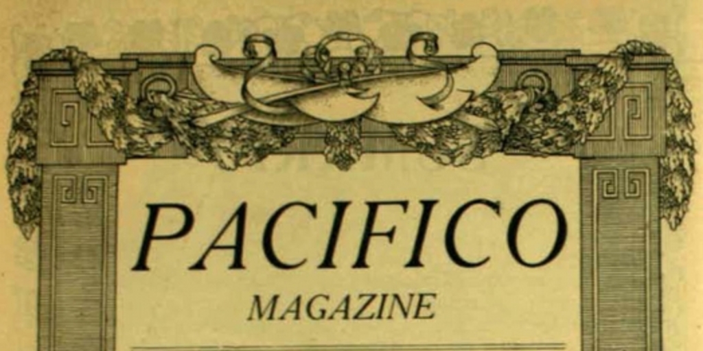 Aviso de suscripción a Pacífico Magazine, marzo 1913