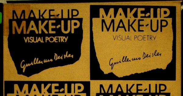 Make up: visual poetry [estampa]