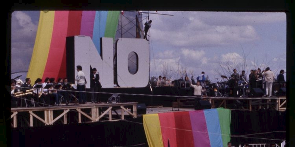 Manifestación ciudadana a favor del No, 1988