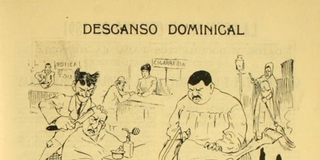 Ilustración "Descanso Dominical"