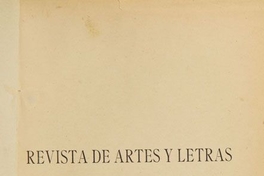 Revista de artes y letras: tomo V, 15 de noviembre de 1885 a 15 de febrero de 1886