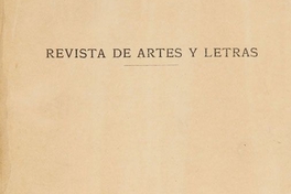Revista de artes y letras: tomo XII, 1888