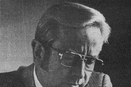 Juan Lémann escribiendo, 1980