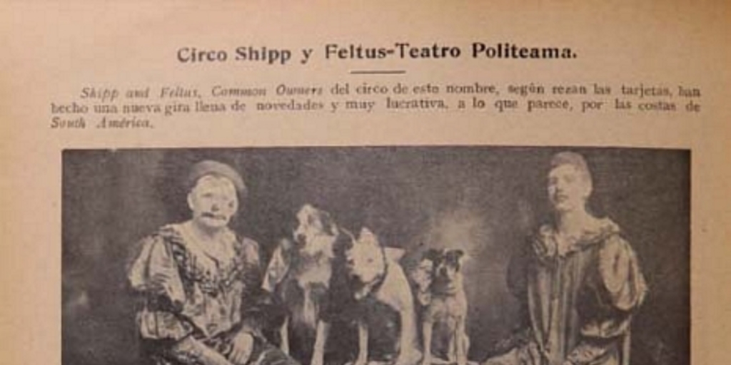 Circo Shipp y Feltus-Teatro Politeama