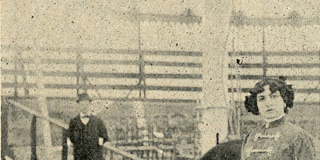 Adiestradora de caballos, 1909