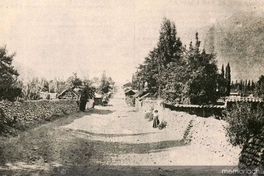 Camino San José de Maipo, 1902