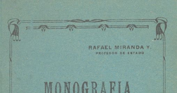 Monografía geográfica e histórica de la comuna de Tomé