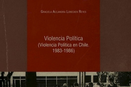 Violencia política : (violencia política en Chile 1983-1986)