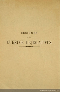 Sesiones de los cuerpos lejislativos de la República de Chile: 1811-1845: tomo 12