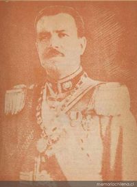 El Presidente de la República : General Ibáñez, en uniforme de parada