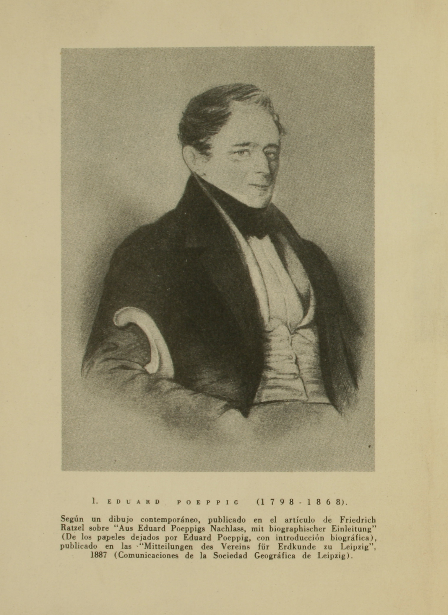 Eduard Poeppig, 1798-1868