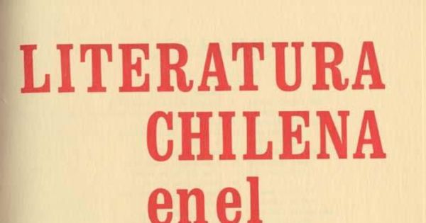 Literatura chilena en el exilio, no. 6, abr. (primavera 1978)