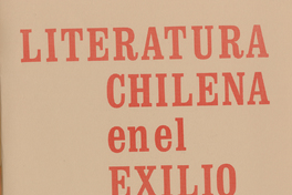 Literatura chilena en el exilio, no. 11, jul. (verano 1979)