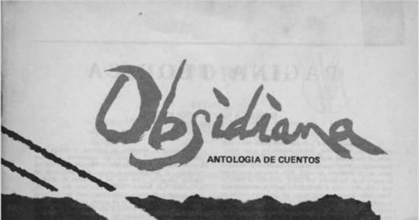 Obsidiana : antología de cuentos